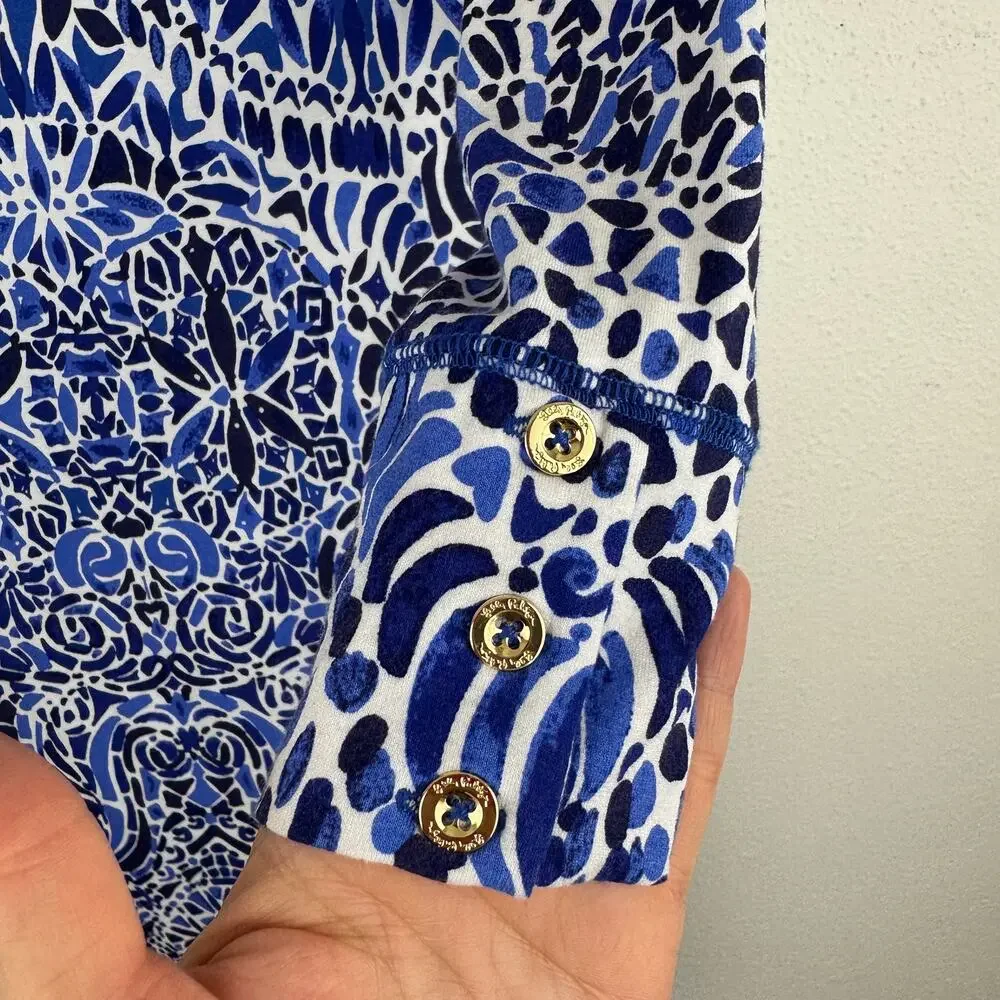 Lilly Pulitzer Sophie Dress in Indigo Home Slice